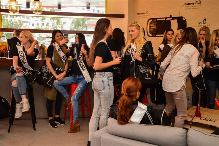 Miss Europe World 2016 at Wheelax